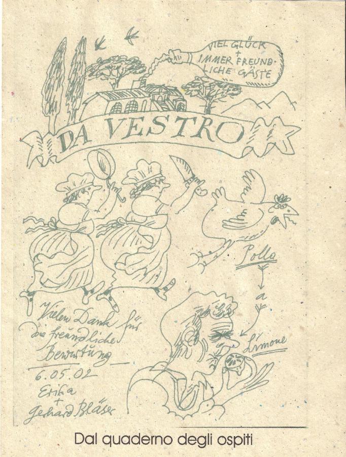 Albergo Ristorante Da Vestro Monticiano Eksteriør billede